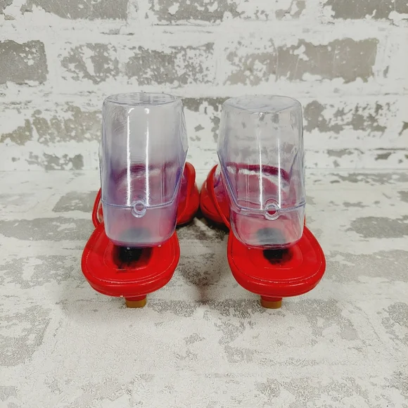 New Open Edit Tori Kitten Heel Slip-On Thong Sandals i430 - Picture 5 of 11